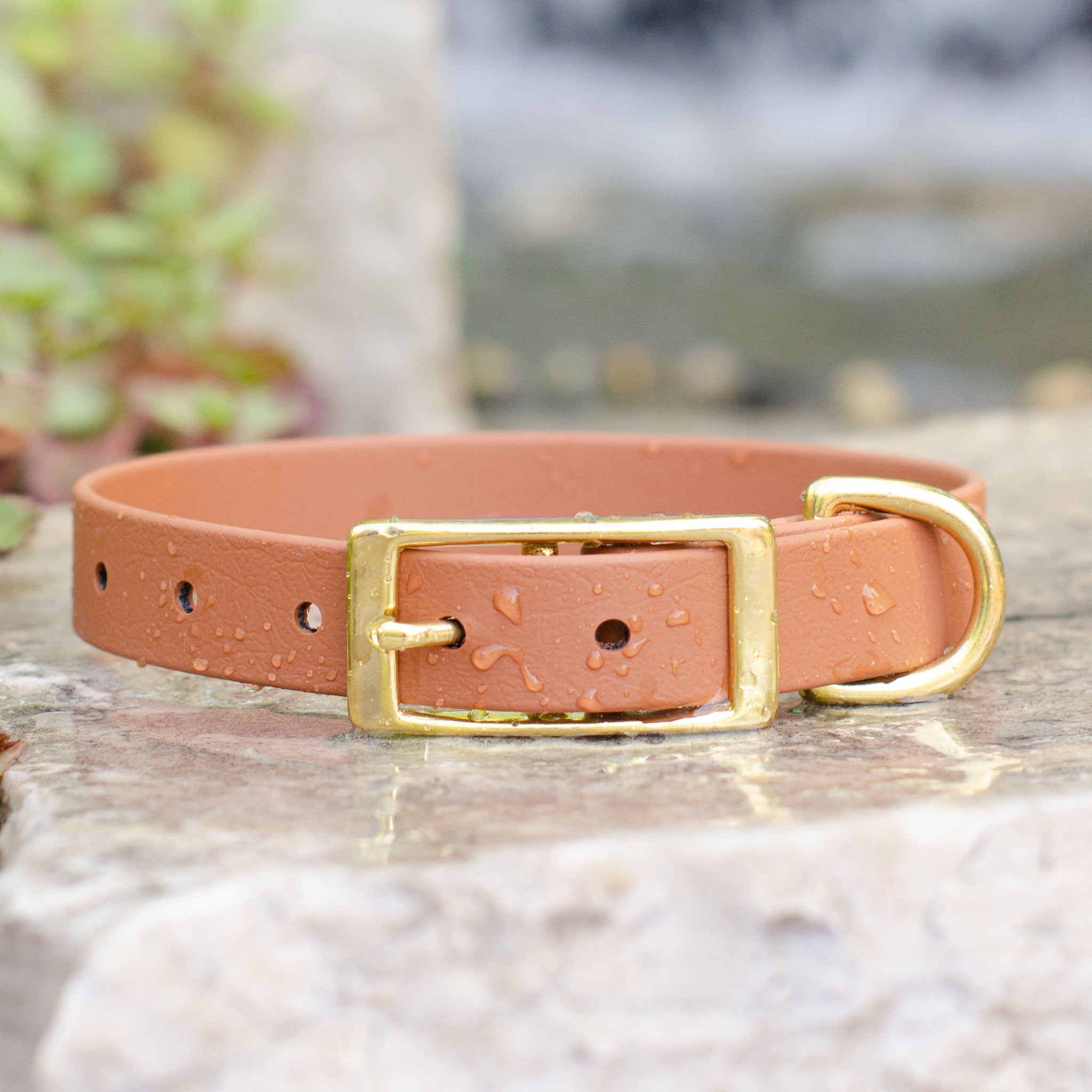 Waterproof Biothane® Collar - Caramel