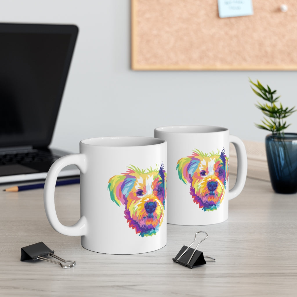 Schnoodle Scruffy Dog Mug
