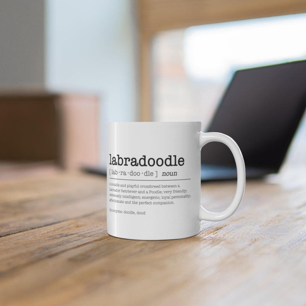 Labradoodle Fun Definition Mug