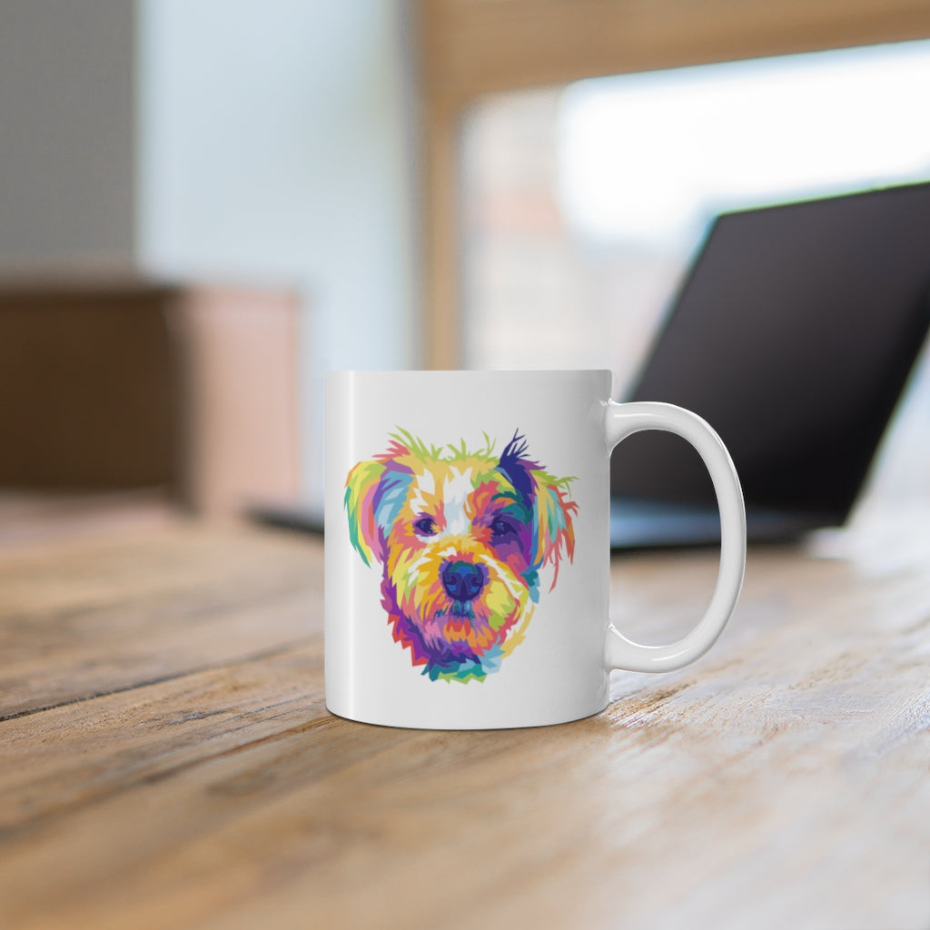 Schnoodle Scruffy Dog Mug