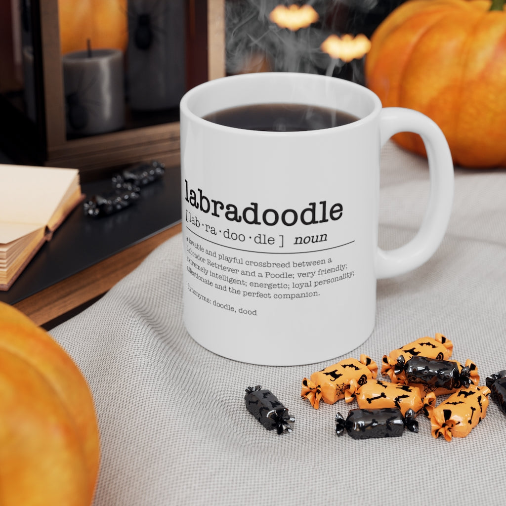 Labradoodle Fun Definition Mug