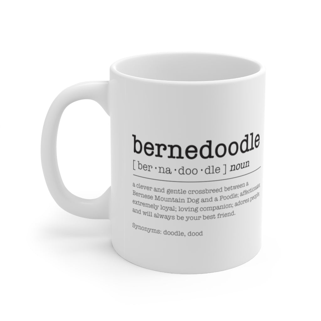 Bernedoodle Fun Definition Mug
