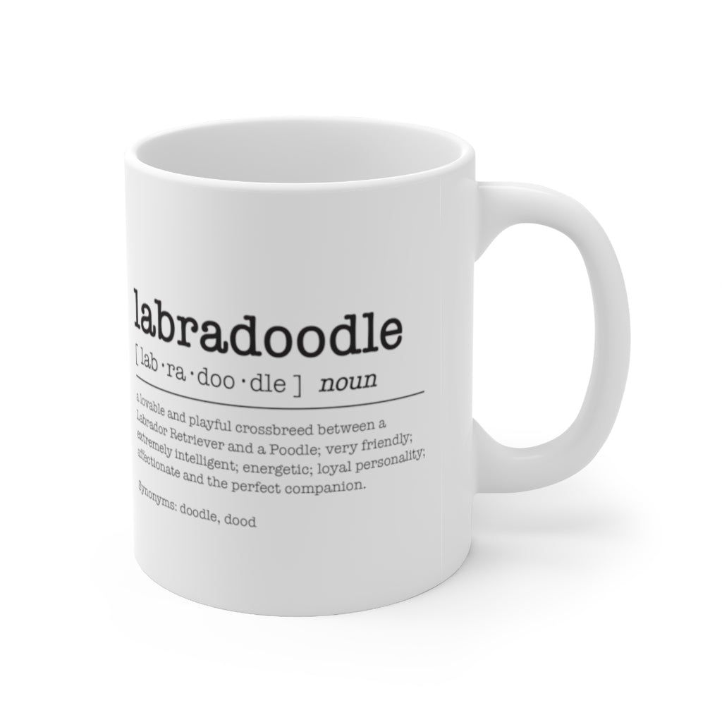 Labradoodle Fun Definition Mug