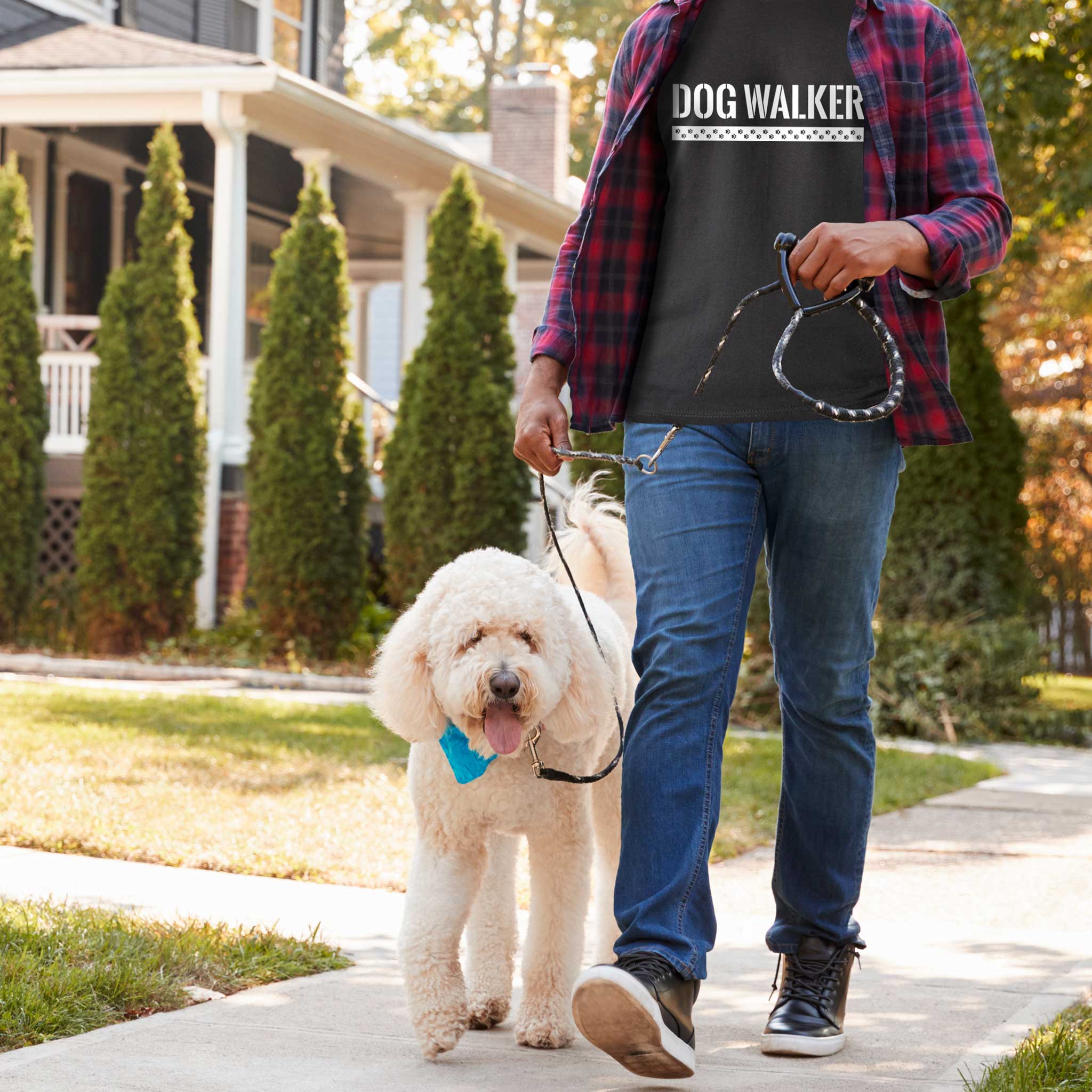 Rugged Dog Walker #2 T-shirt