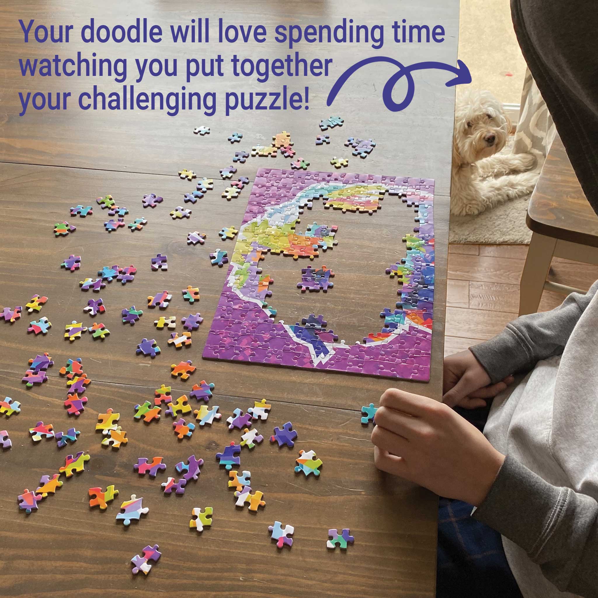 Colorful Doodle Puzzle (120, 252, 500-Piece)