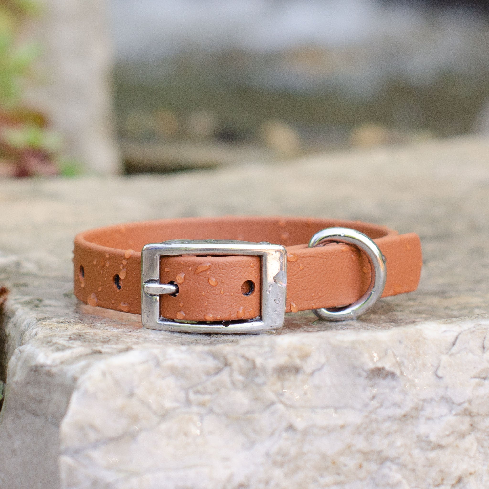 Waterproof Biothane® Collar - Caramel