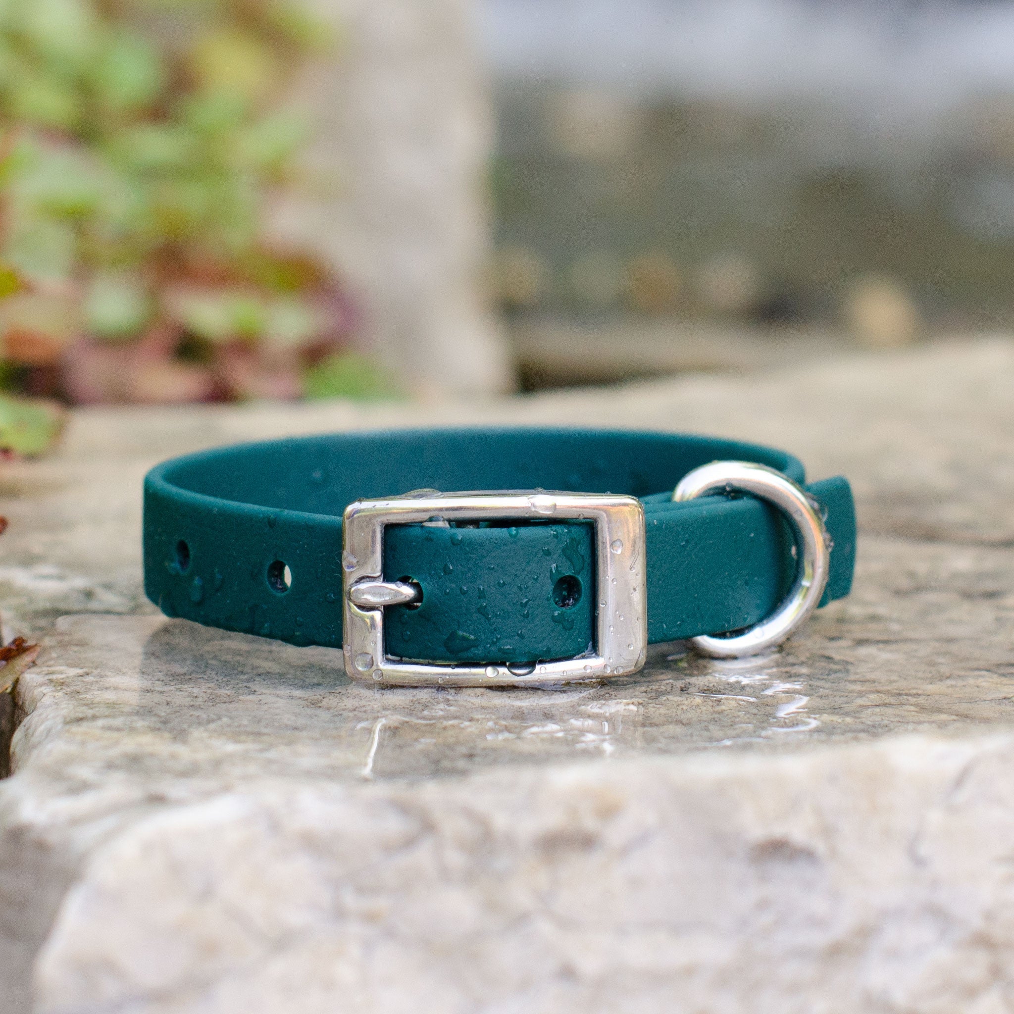 Waterproof Biothane® Collar - Emerald