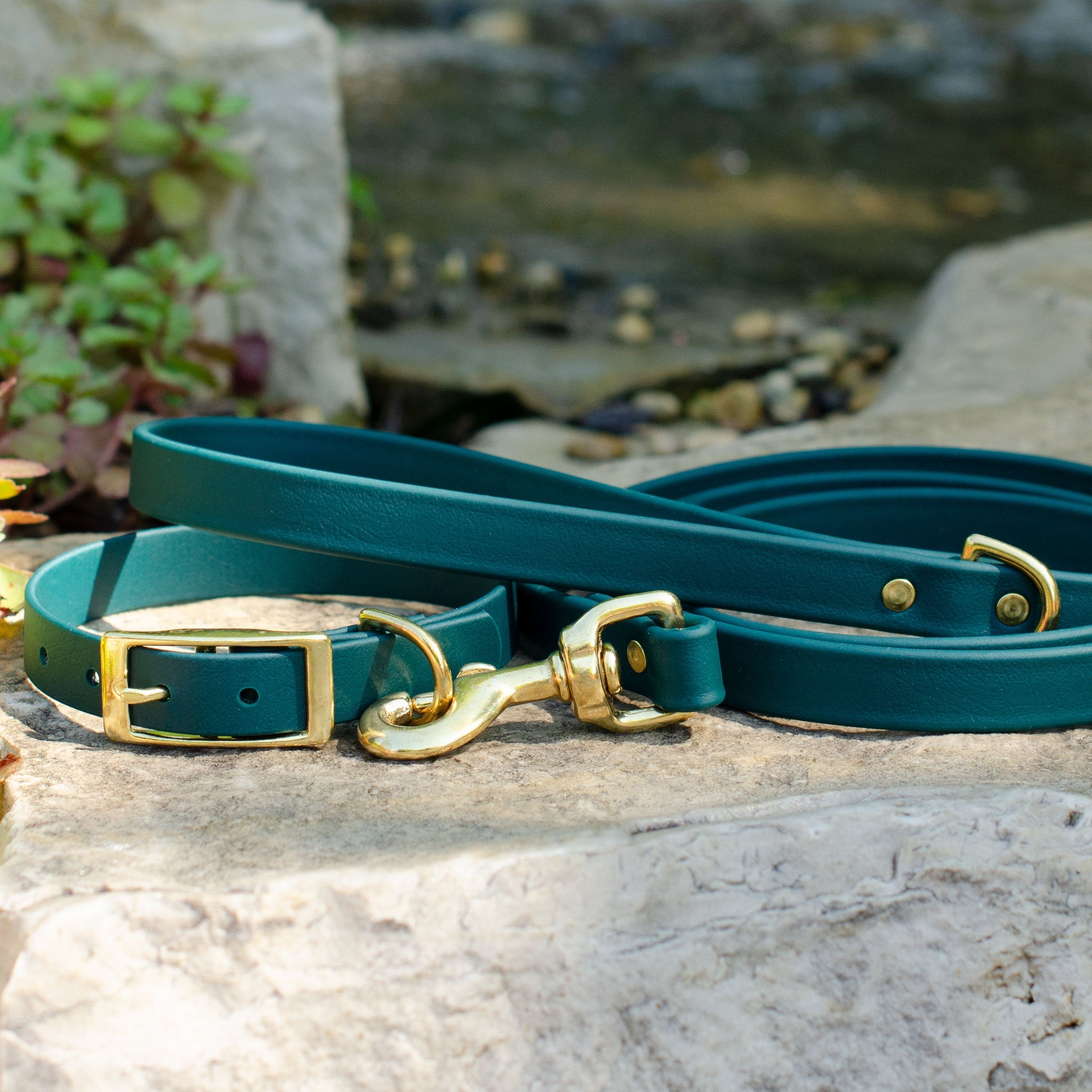Waterproof Biothane® Collar - Emerald
