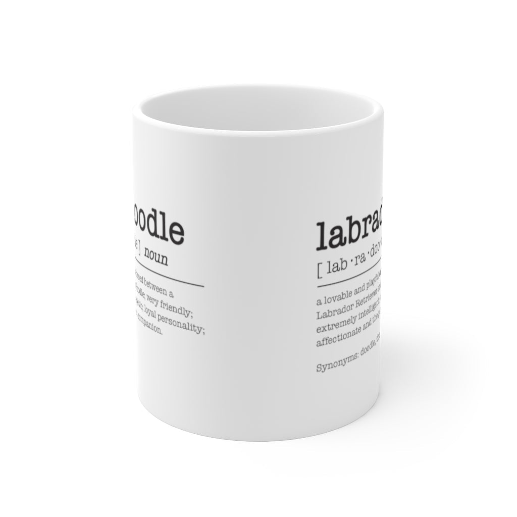 Labradoodle Fun Definition Mug