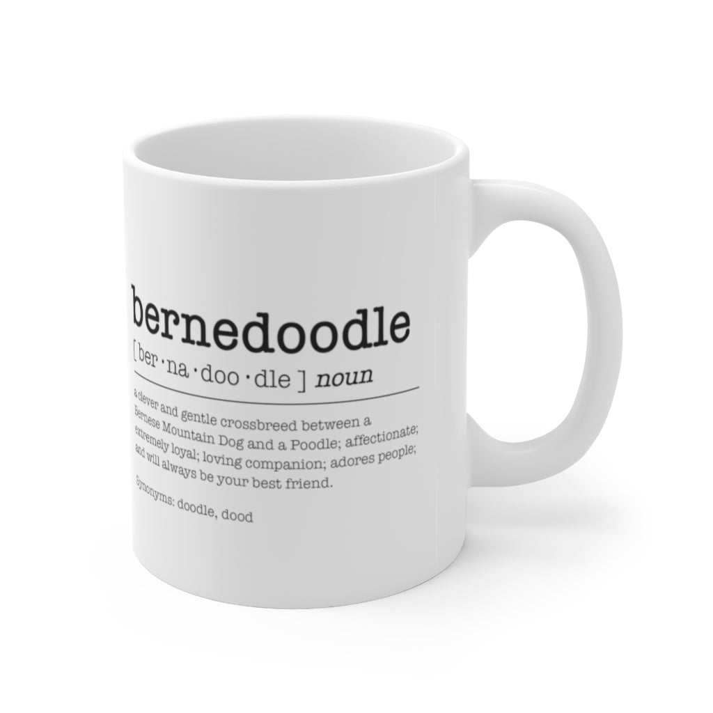 Bernedoodle Fun Definition Mug