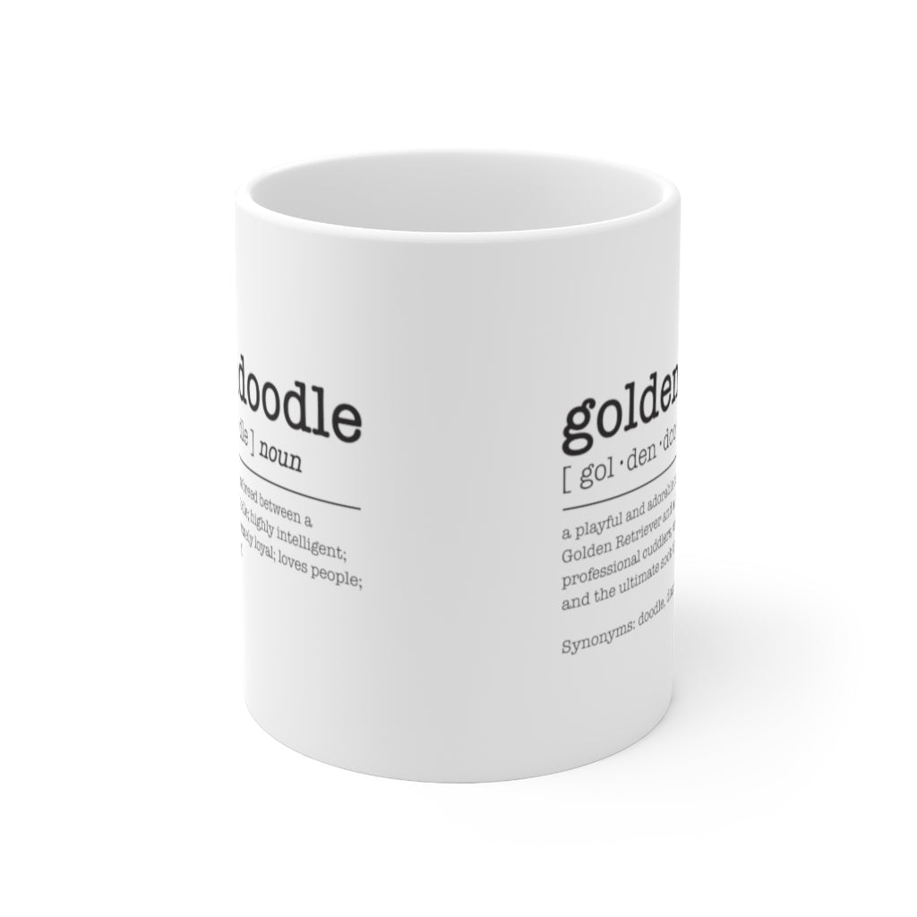 Goldendoodle Fun Definition Mug