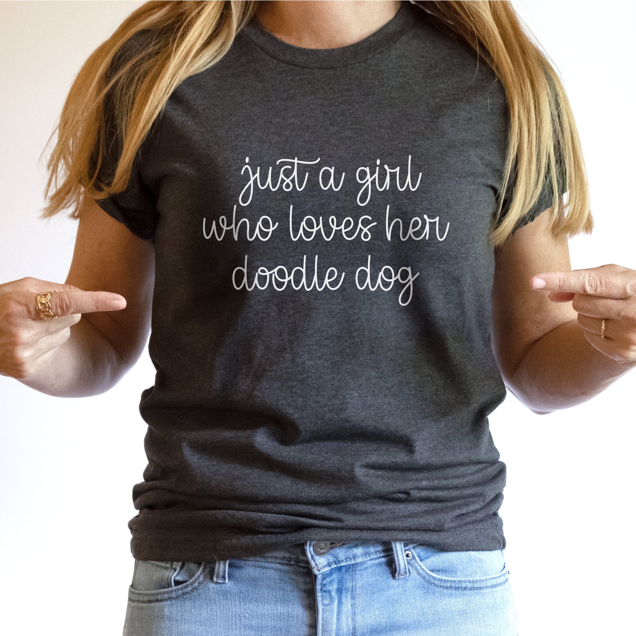 Just a Girl who Loves her Doodle Dog T-shirt