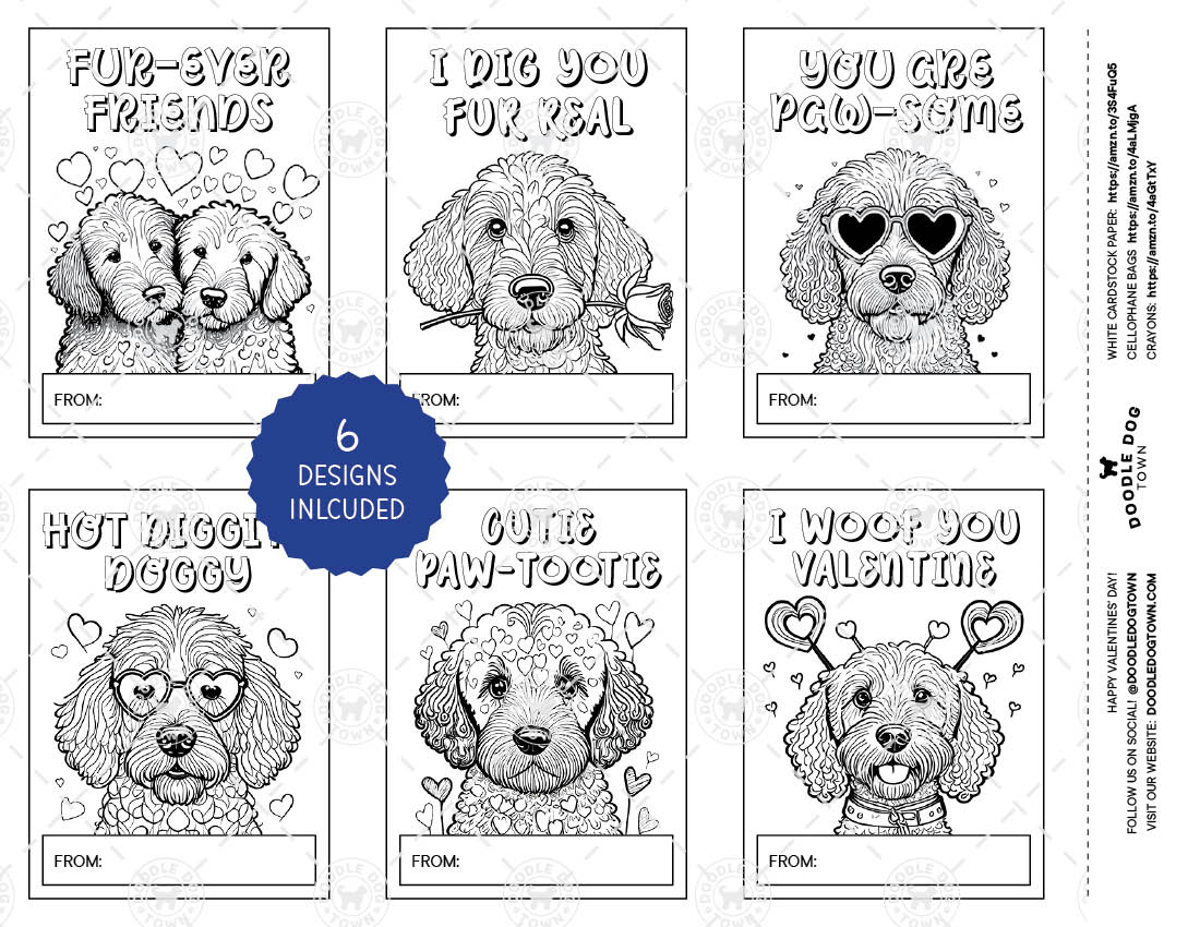 Valentine's Day Cards for Kids Classrooms Printable