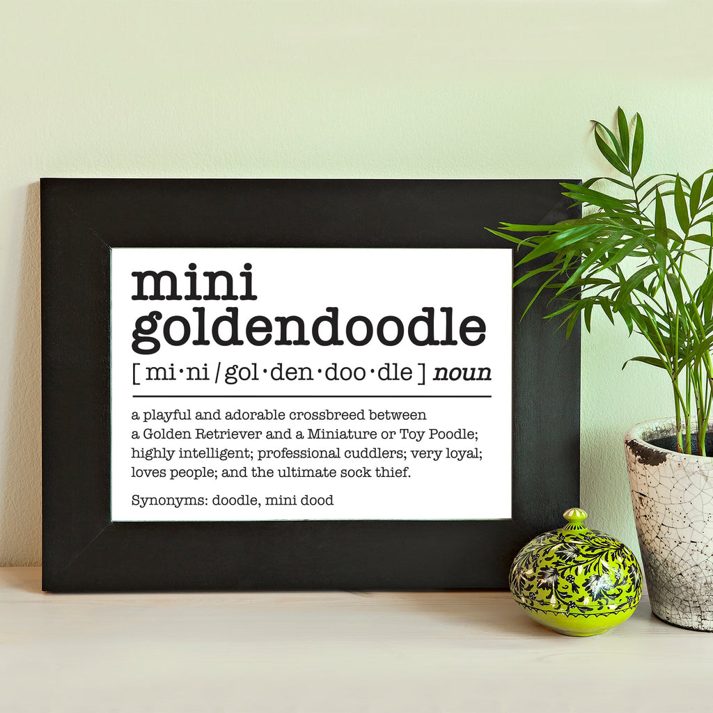 Doodle Dog Dictionary Definition Prints - 2 sizes
