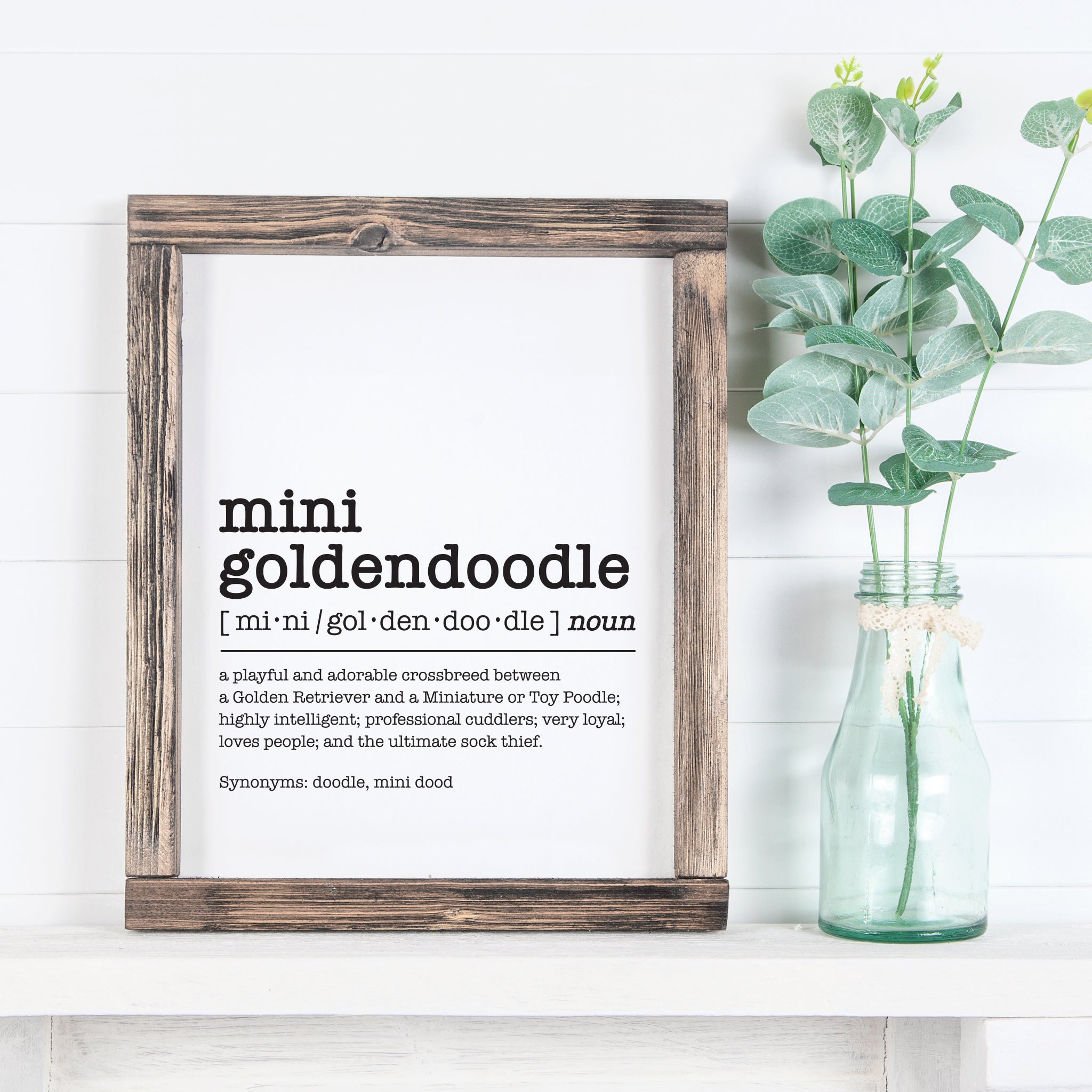 Doodle Dog Dictionary Definition Prints - 2 sizes
