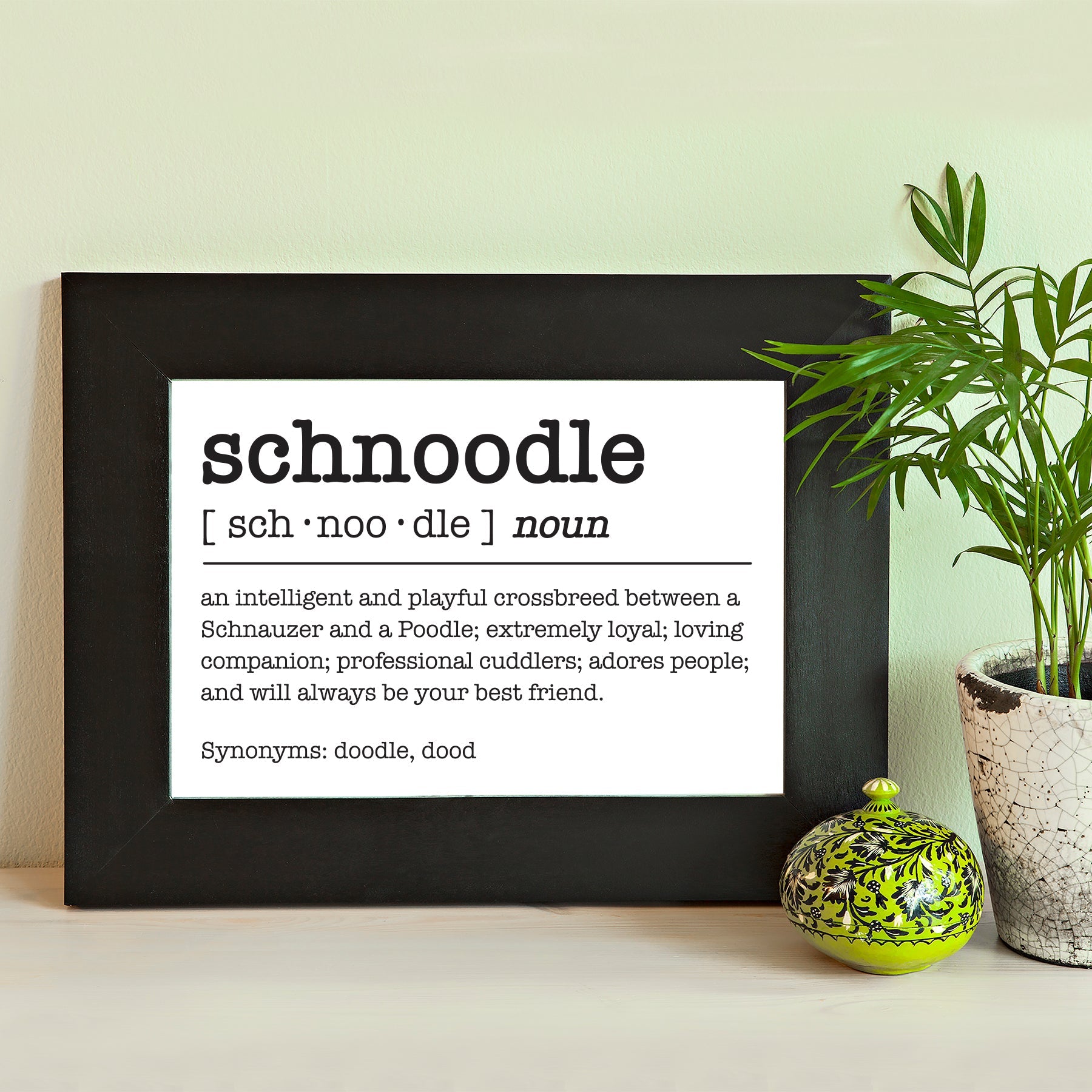 Doodle Dog Dictionary Definition Prints - 2 sizes